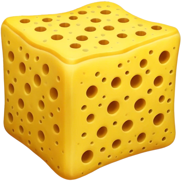 sponge with not many holes  emoji
