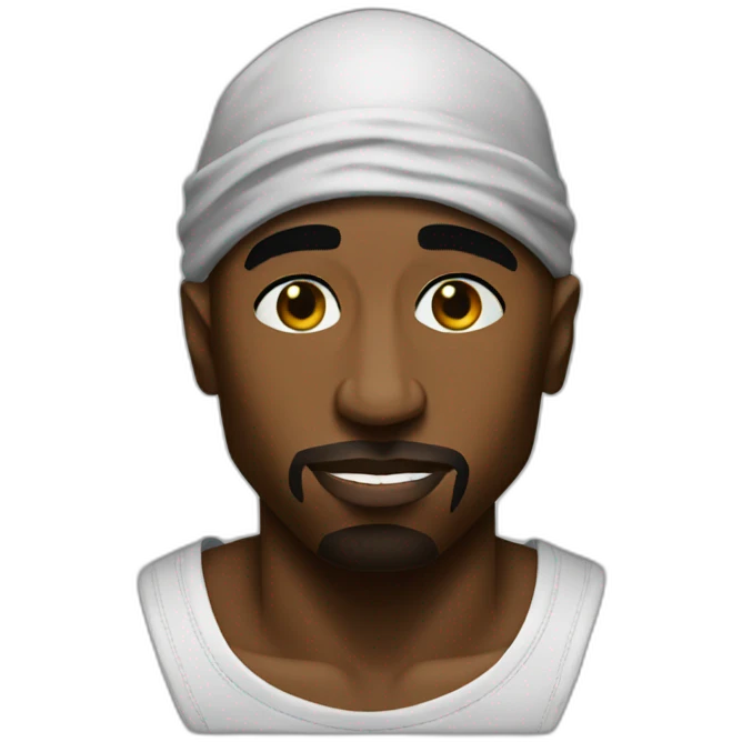 Tupac shakur emoji