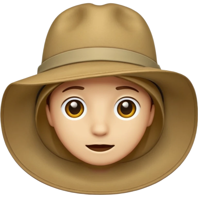 just safari hat item  emoji