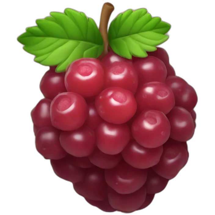 Framboise (fruit) emoji
