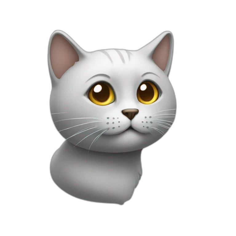 Un chat qui fume emoji