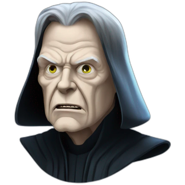emperor palpatine force lightning emoji