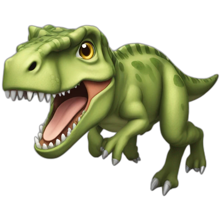 Ceratosaurus running emoji