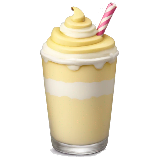 banana pudding shake emoji