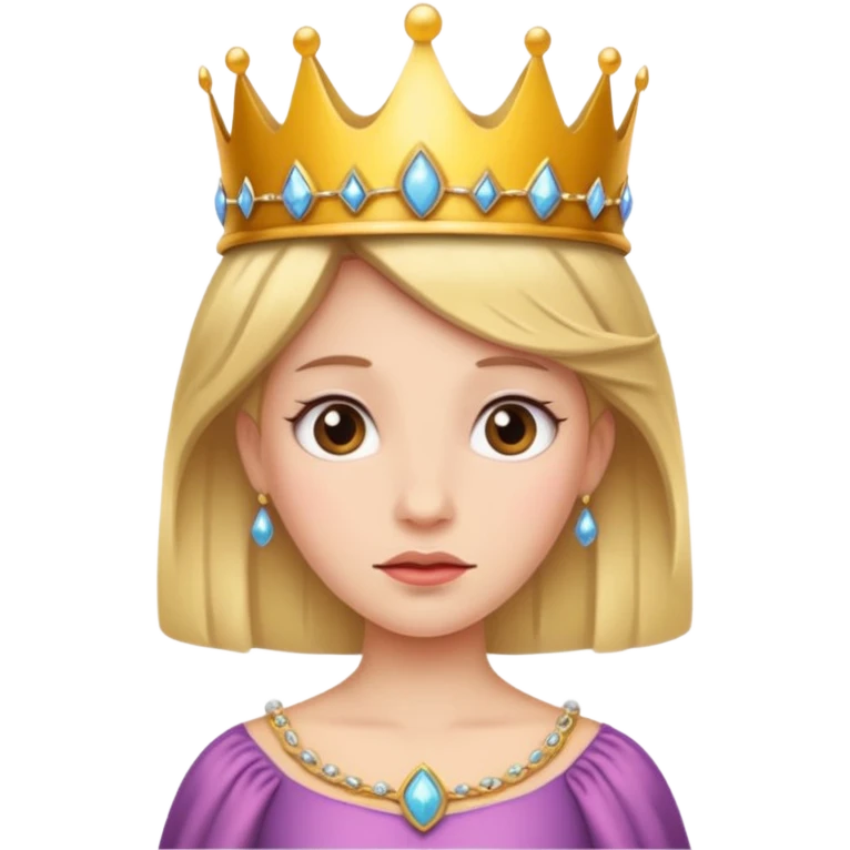 Нервная принцесса emoji
