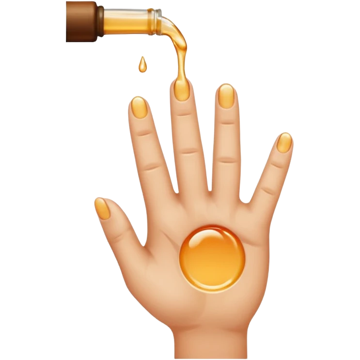 Finger going in circle with liquid coming out emoji