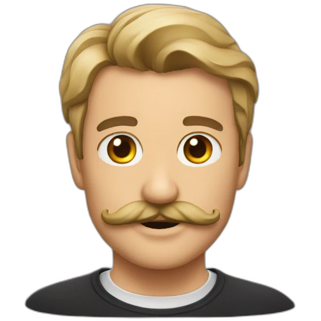 balai moustache emoji