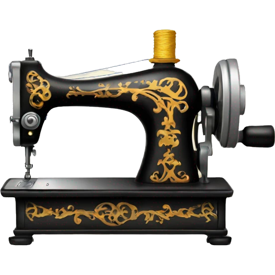 Magic sewing machine emoji