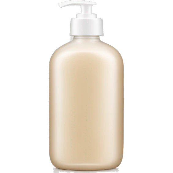 washing gel in beige bottles emoji