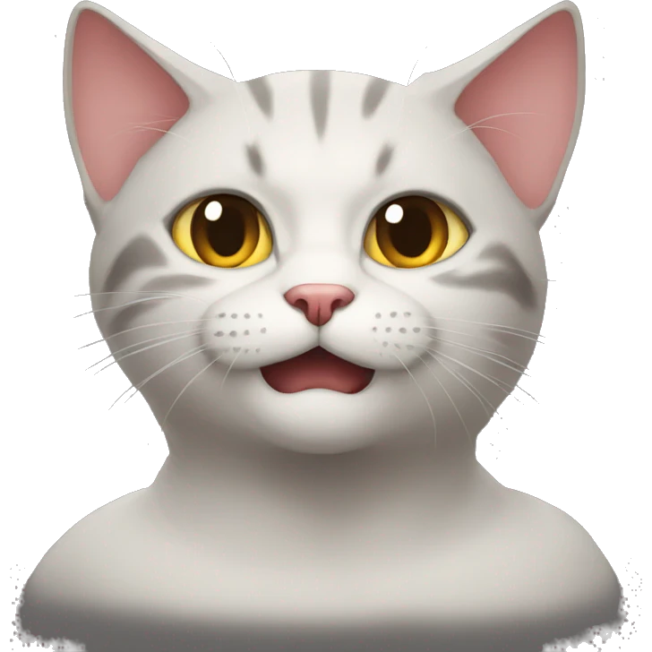 fight mode cat emoji