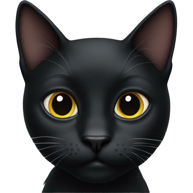 Black cat emoji