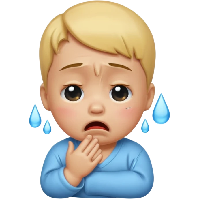 Baby bust emoji