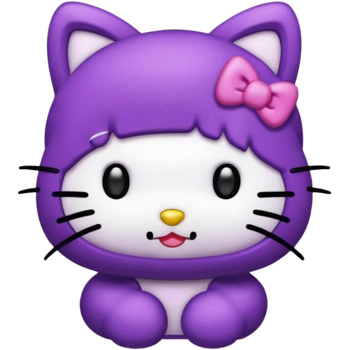 Hellokitty PurPle emoji