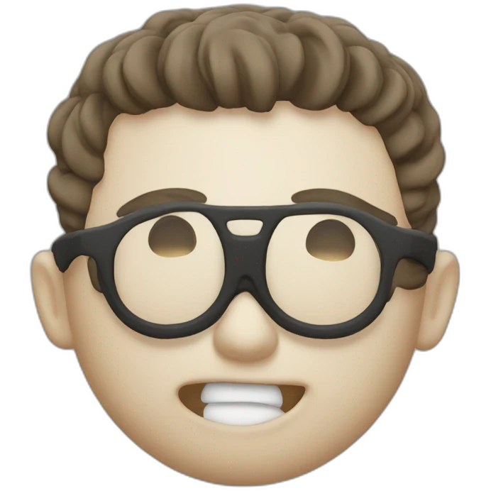 Monsieur qui dab emoji