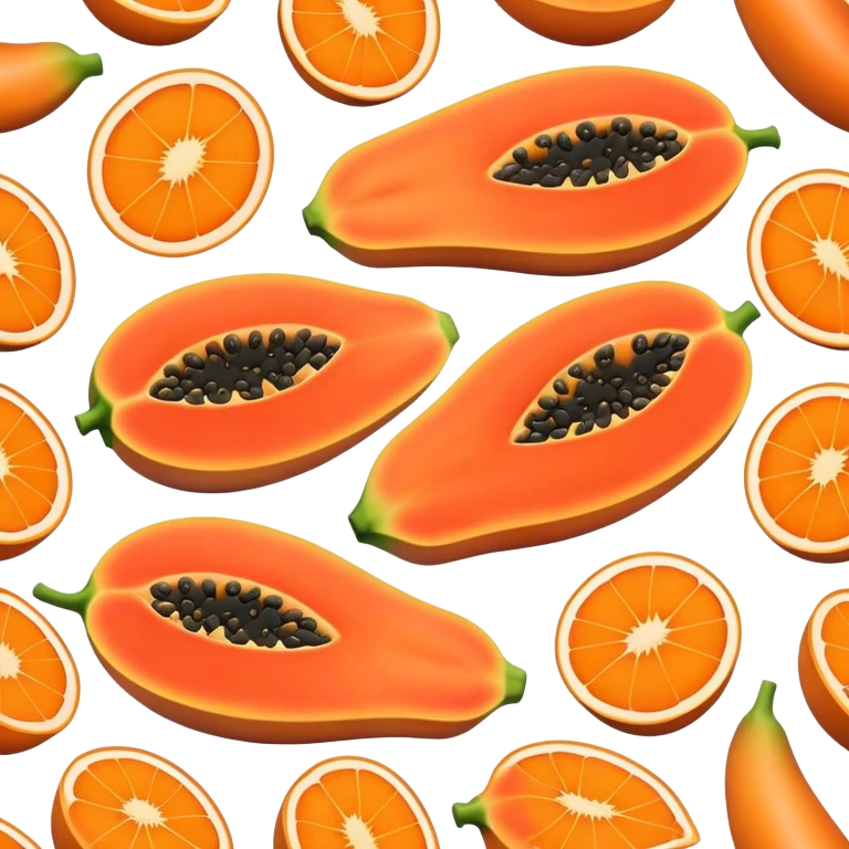 papaya emoji
