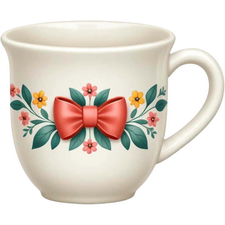 Bow cup
 emoji