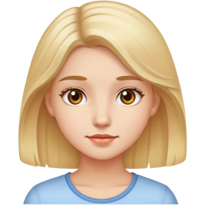 Голая тяночка с светлыми волосами emoji