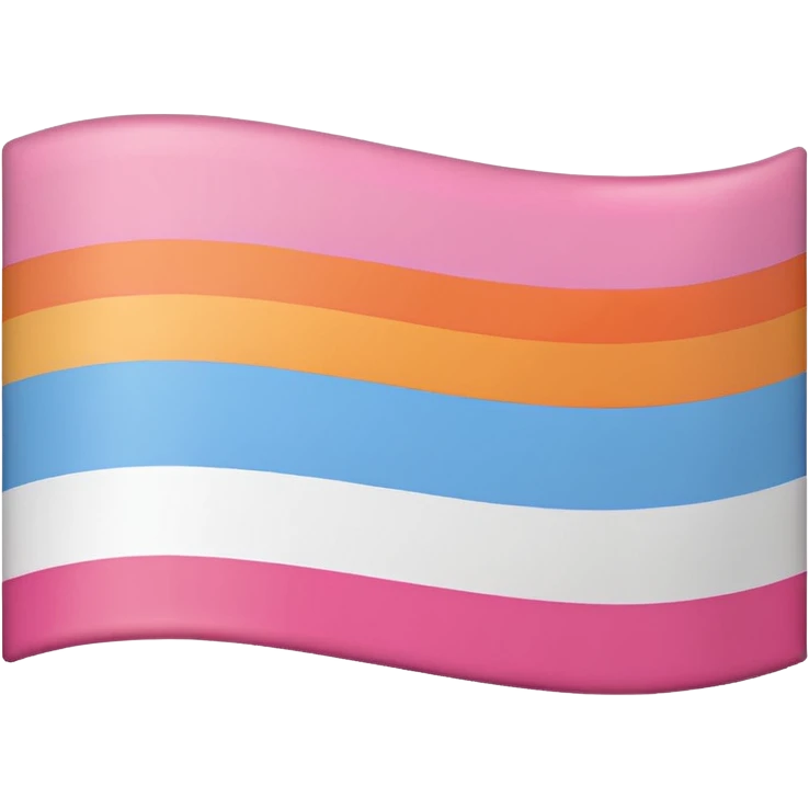 LESBIAN FLAG emoji