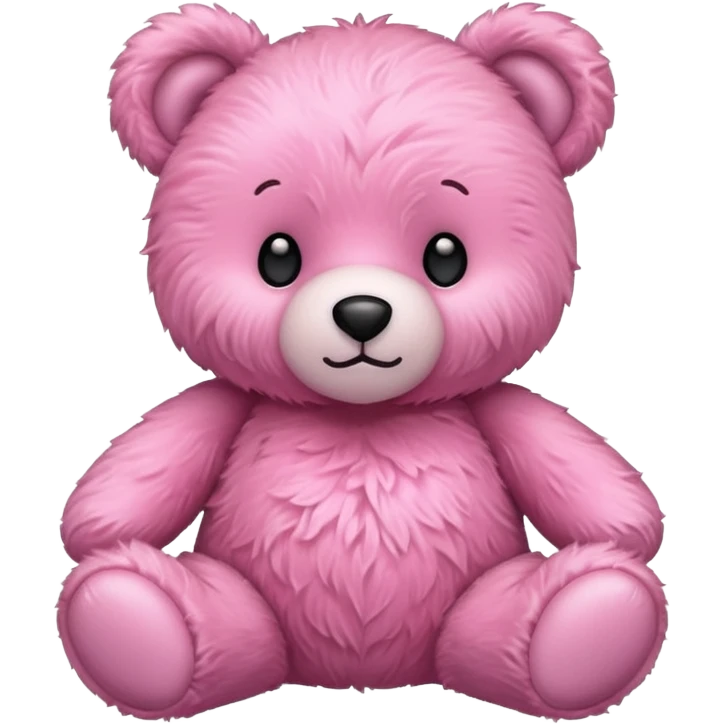 Oso rosado  emoji