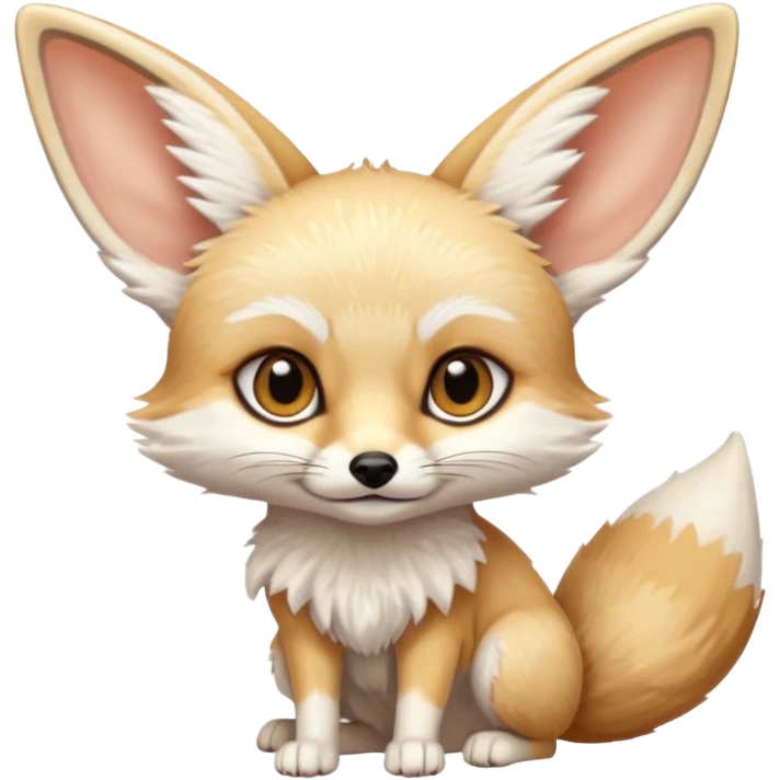snow Fennec fox emoji