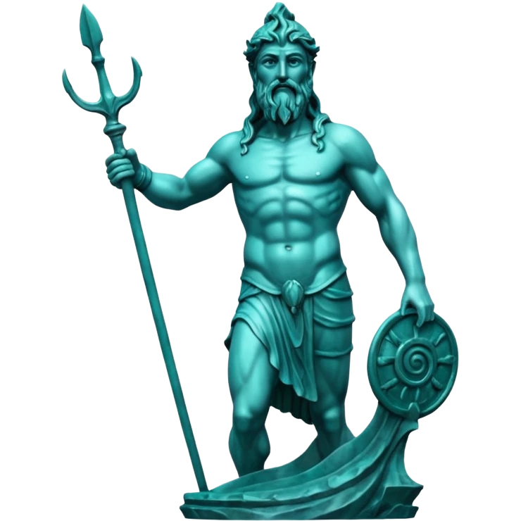 Poseidon Statue emoji