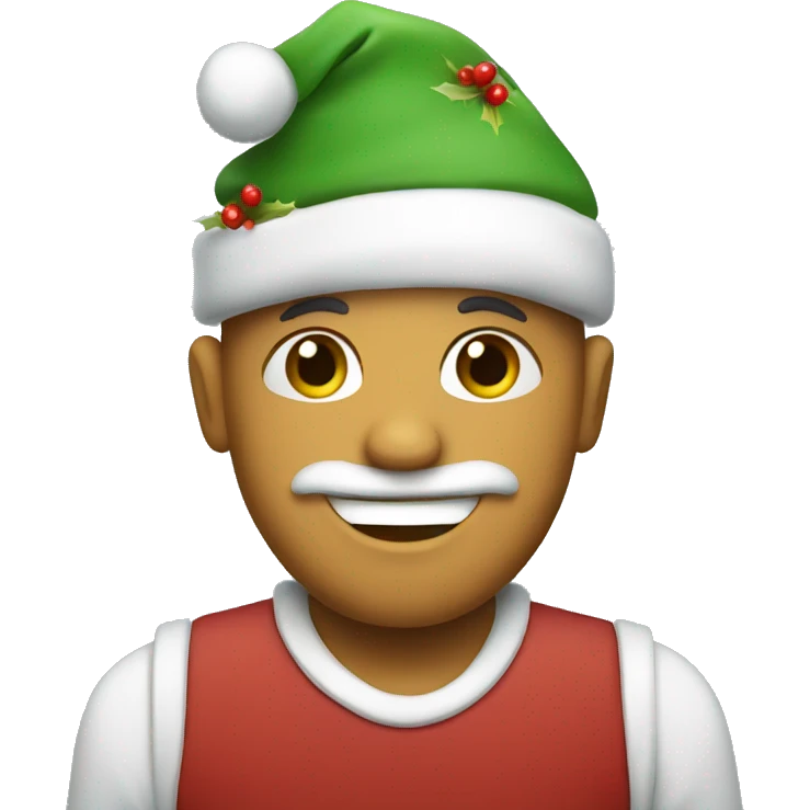 Cute Christmas emoji