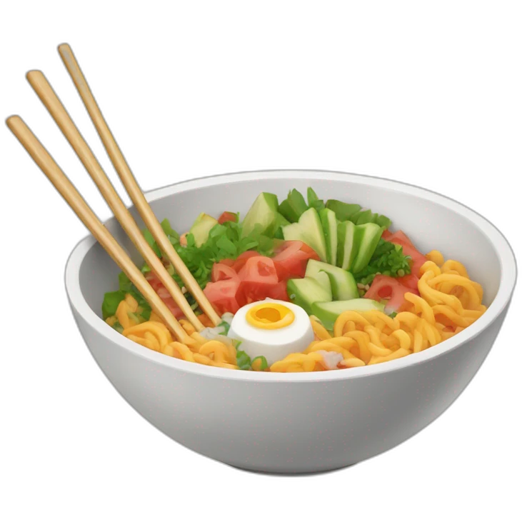 poke bowl emoji