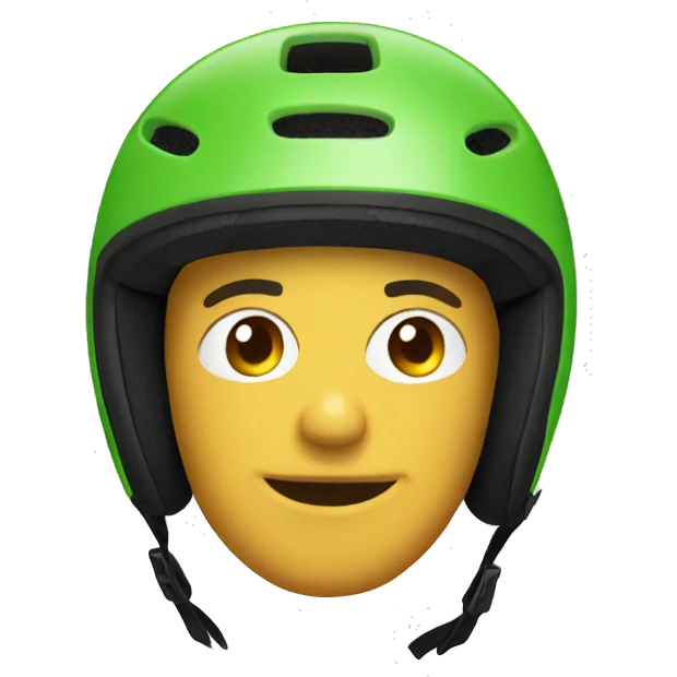 bike helmet emoji