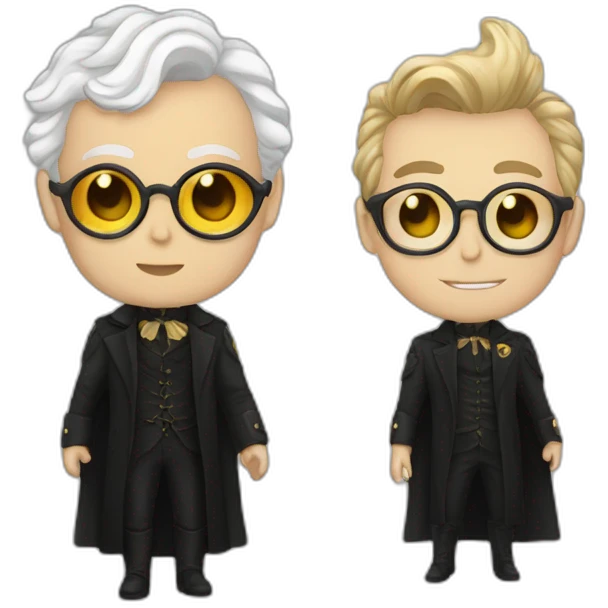 Aziraphale et Crowley  emoji