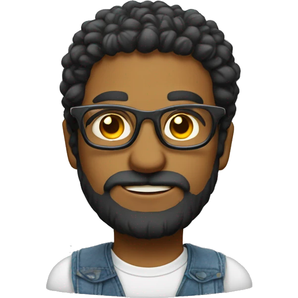 Árabe con lentes de sol emoji