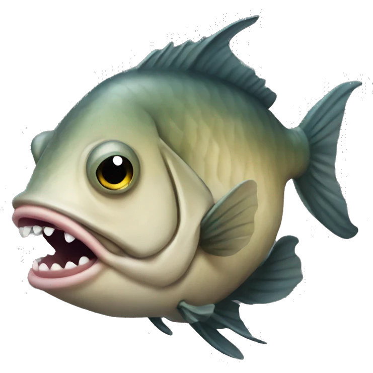 Ugly ahh fish emoji