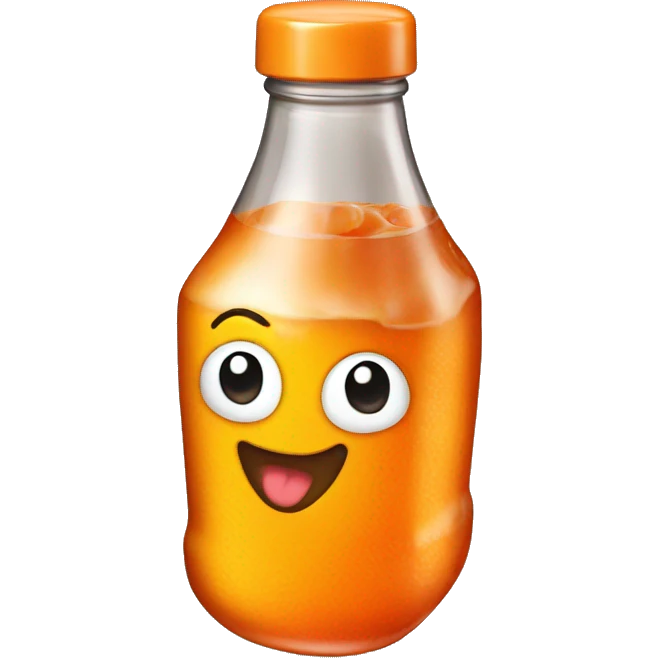 Poppi soda orange flavor emoji