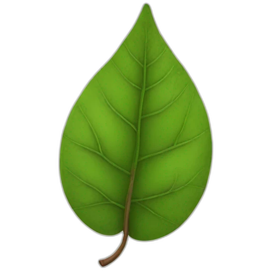 Hoja de coca emoji
