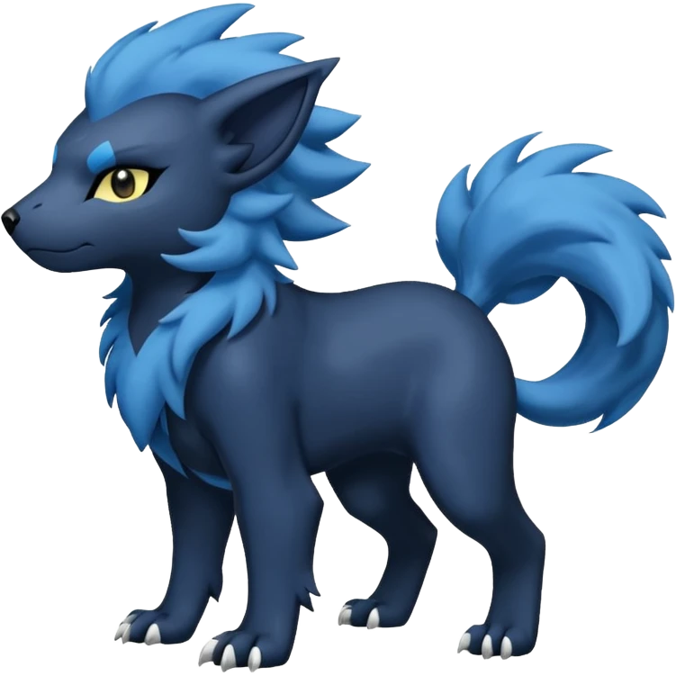 Luxray-Absol-Luxray-fusion (full body) emoji