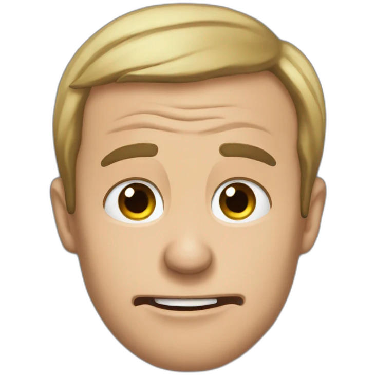 Macron crying emoji