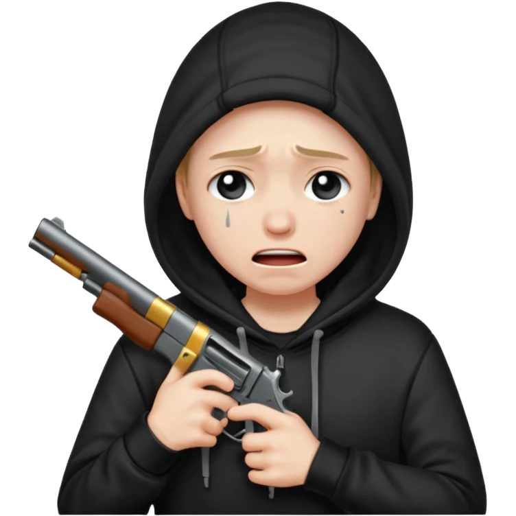 Ked af det emoji hvor den skyder sig selv  emoji