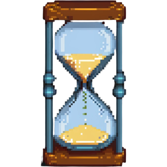 hourglass timer for limited offer emoji