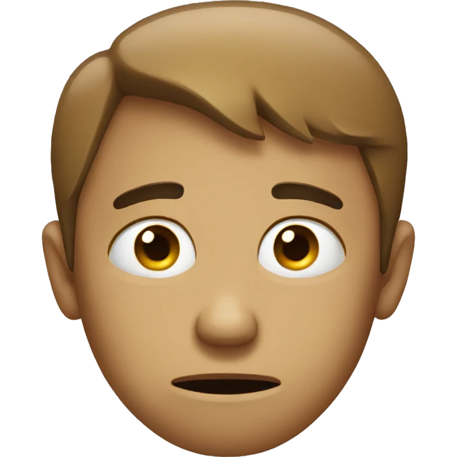 Very sad face emoji