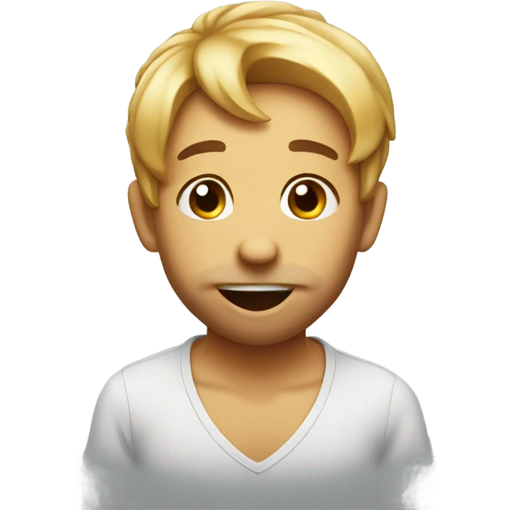 Drooling in love emoji