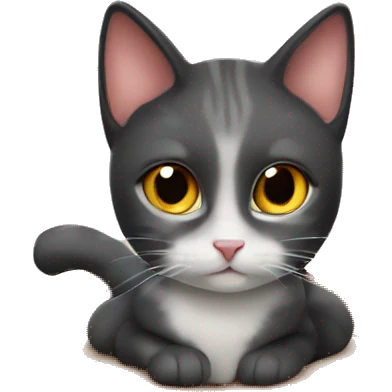 Cat on a magic carpet emoji