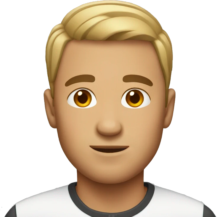 men with short hair emoji