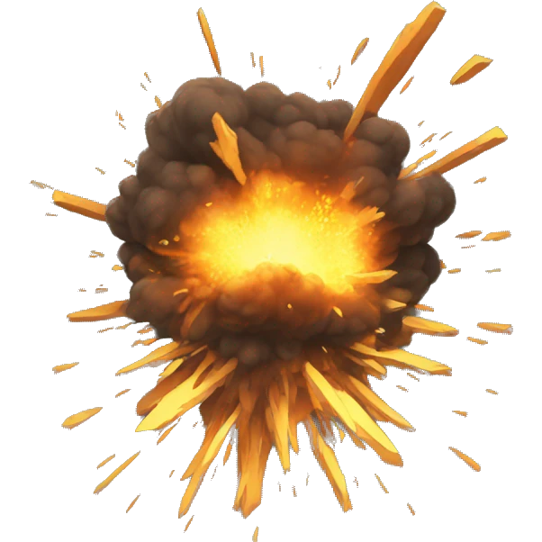 explosion emoji