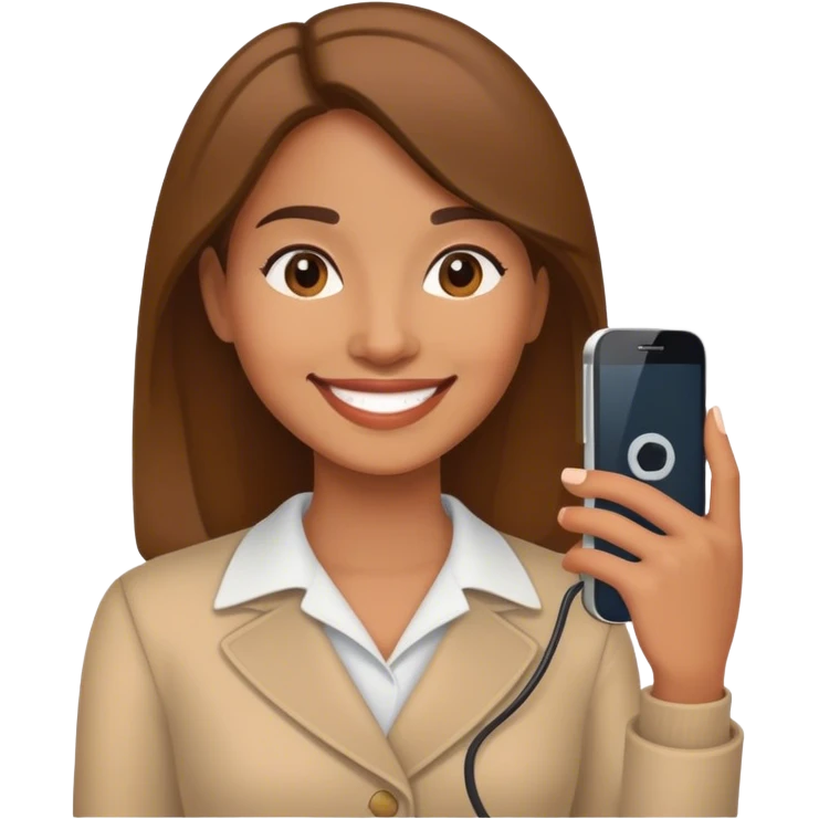 Phone sales women  emoji