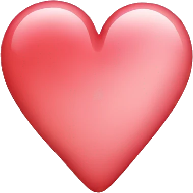 Heart iphone emoji