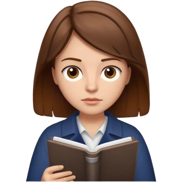 writer with notebook emoji