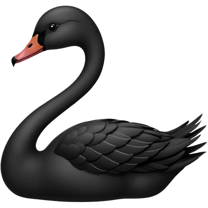 Cisne negro emoji
