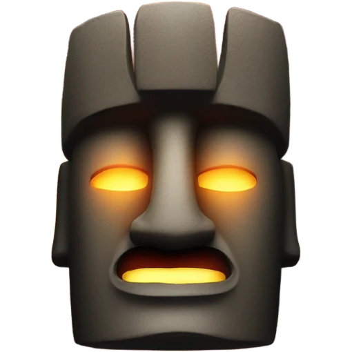 🗿🔥 emoji