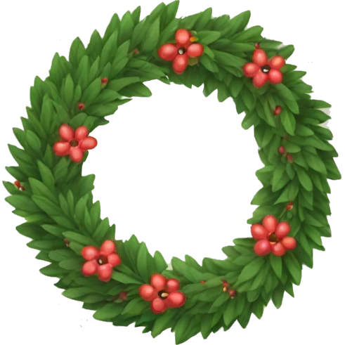 Wreath emoji