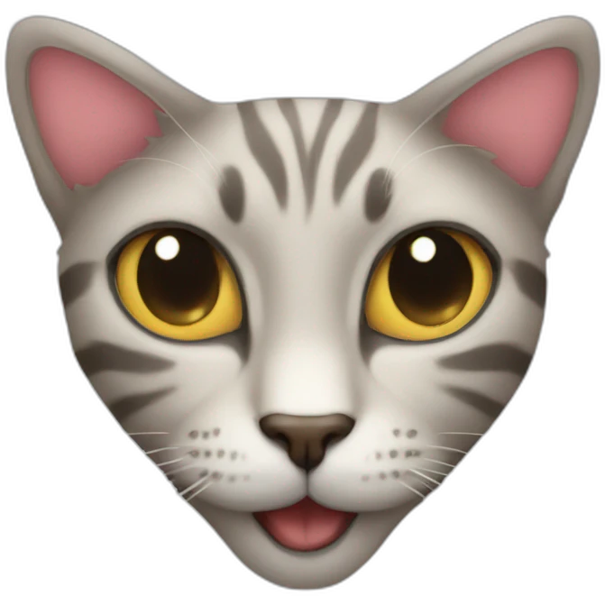 Cat heart emoji