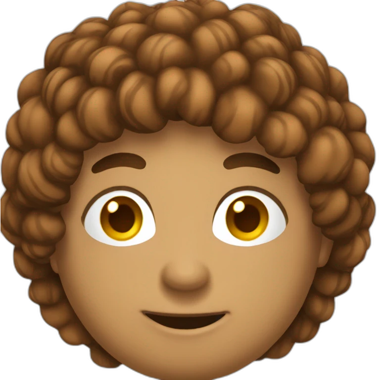 Poltrona marrom emoji
